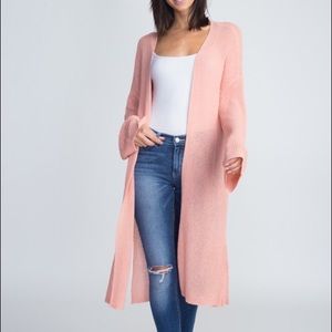 Long Knit Cardigan